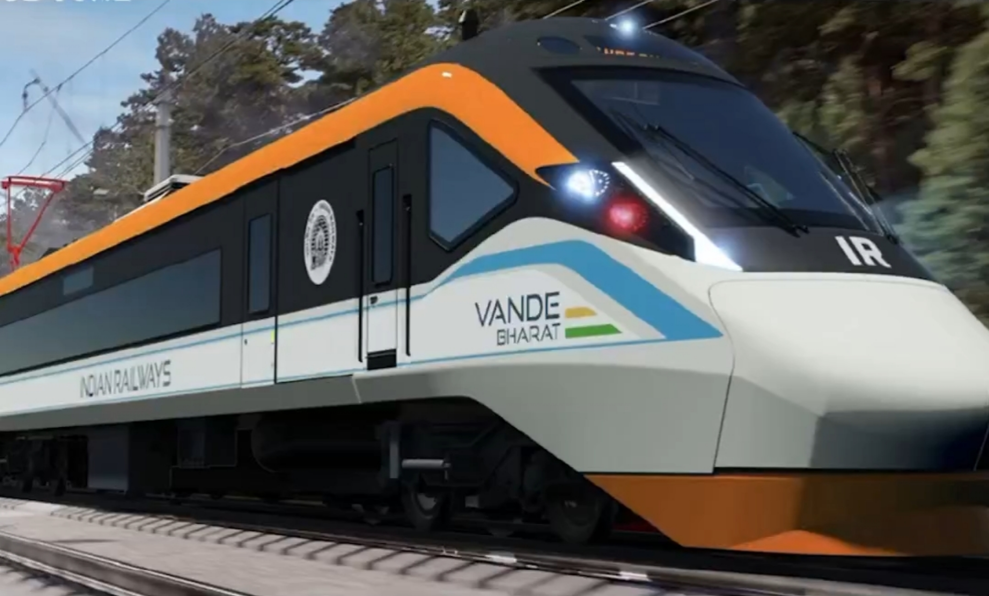 Vande Bharat Sleeper trainset official concept render